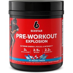 Six Star Pre-Workout Explosion 30 portions Icy Rocket Freeze