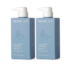 Medix 5.5 Vitamine C Crème Visage & Corps Lotion | Anti Vieillissement Soin de la Peau Hydratant pour Raffermir & Éclaircir |