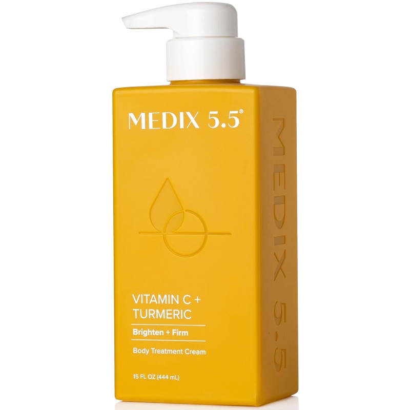 Medix 5.5 Vitamine C Crème Visage & Corps Lotion | Anti Vieillissement Soin de la Peau Hydratant pour Raffermir & Éclaircir |