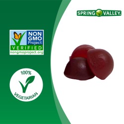 Spring Valley Kids Melatonin Gummies, Raspberry, 1 mg, 60 Count - Sleep Support