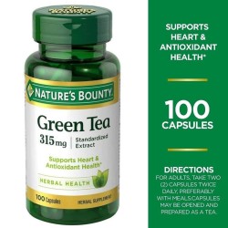 Nature's Bounty Green Tea 315mg