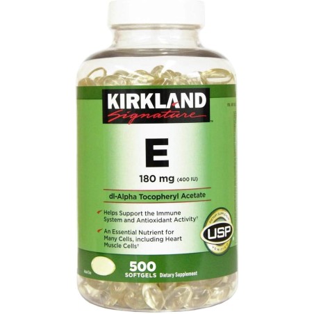 Kirkland Signature Vitamine E 400 UI 500 Softgels - Pack de 2